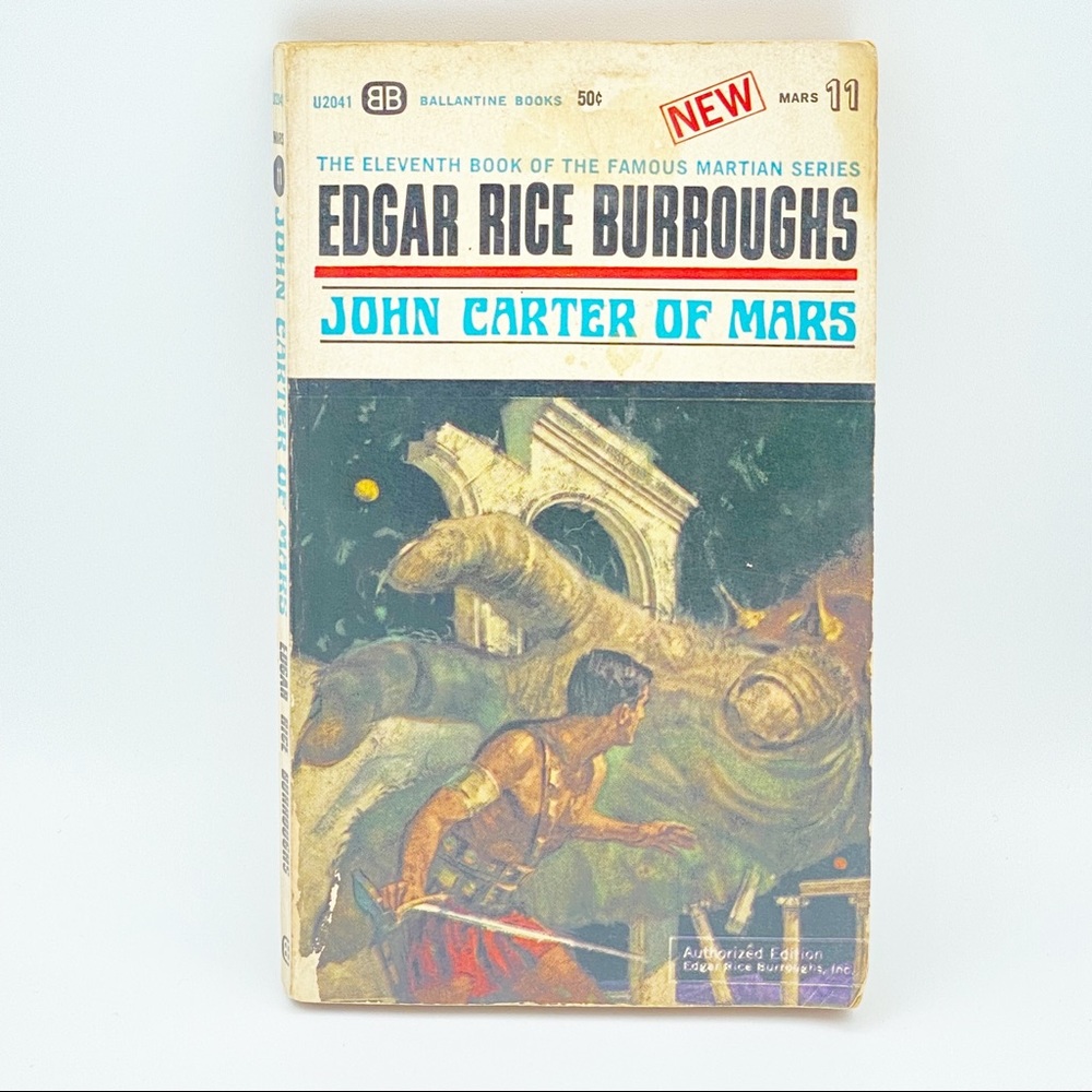 Vintage Sci-fi Book - John Carter of Mars